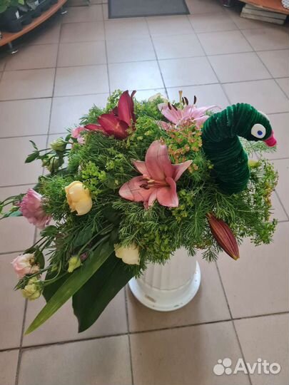 Живые цветы