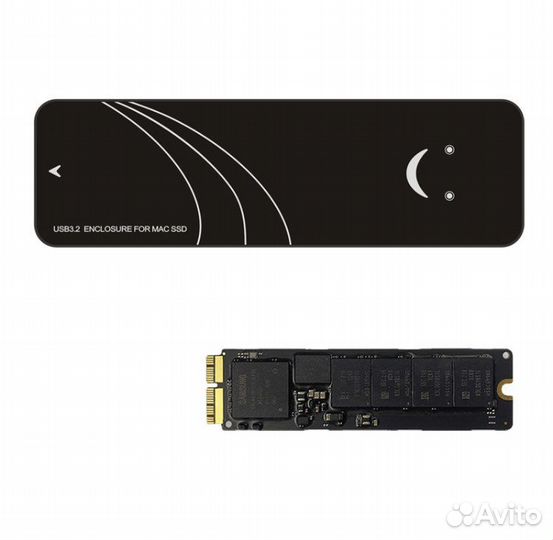 Корпус для ssd nvme m2 macbook 2013-2017