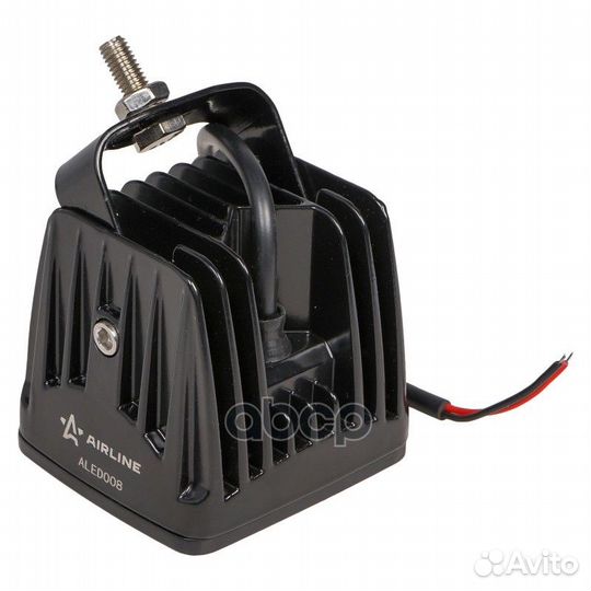 Фара светодиодная квадратная, 4 LED линза 4D, 12W