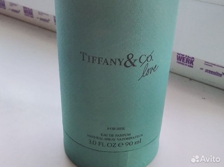 Коробка с флаконом от духов Tiffany