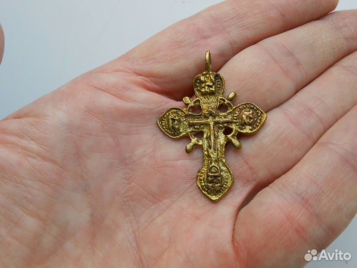 Крест коллекционный (оригинал) 4,5 на 3,5 см