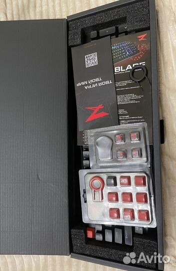 Игровая механическая клавиатура zet gaming blade