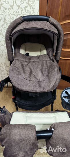 Коляска 3 в 1 alpina