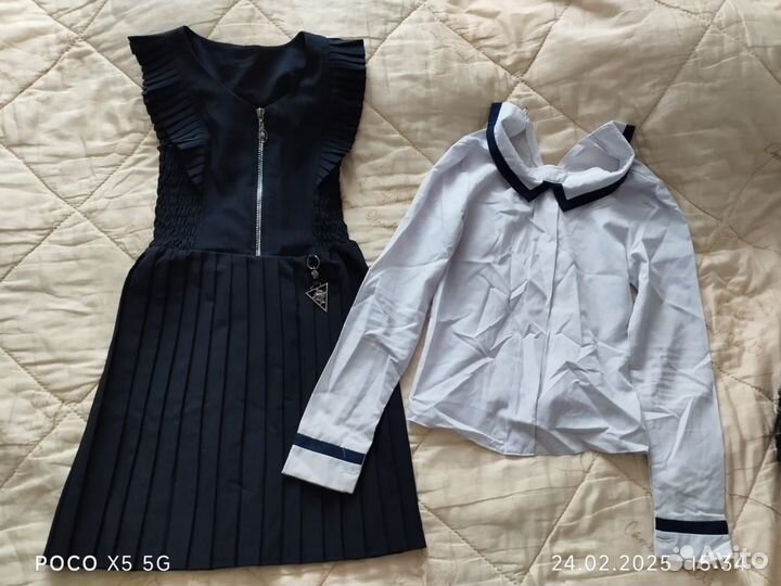 Школьная одежда для девочки 128