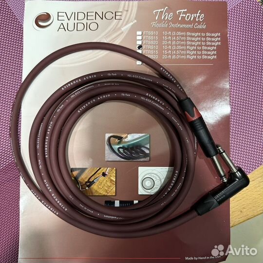 Кабель Evidence Audio The Forte