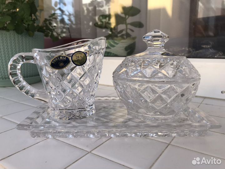 Хрусталь Чехия Bohemia чайный
