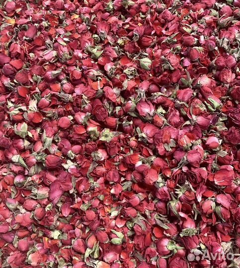 Бутоны роз сушеные
