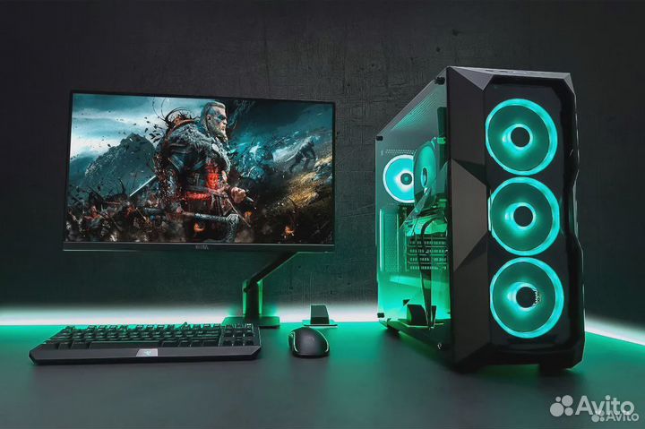 Мощный игровой Пк Intel Core i7 7700/ GTX 1070Ti