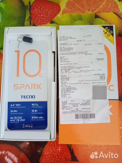 TECNO Spark 10c, 4/64 ГБ