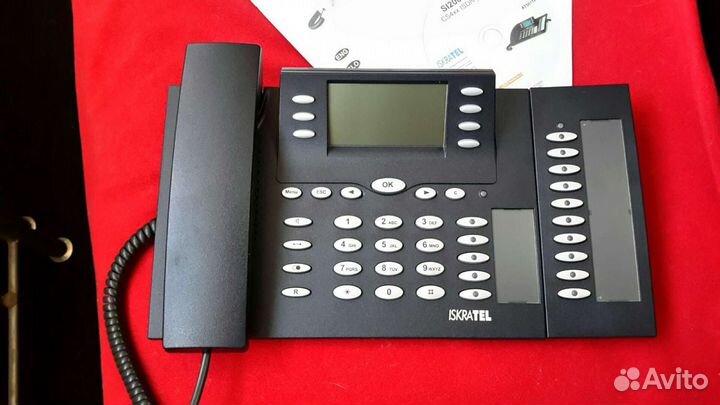 Системный телефон (пульт) Iskratel cs400xt