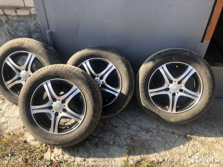Литые диски r 15 5 114 3, шины r15 195 65