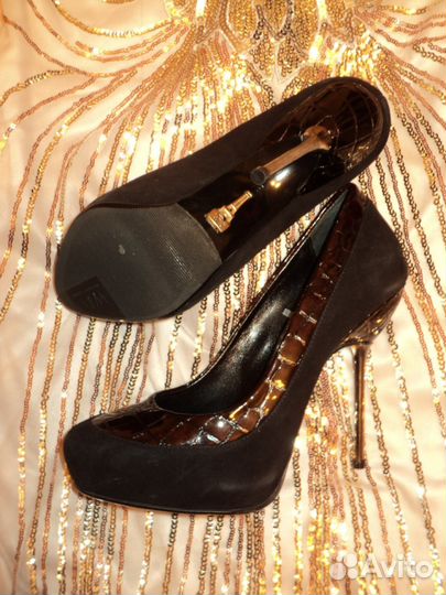 Натуральные туфли офисные