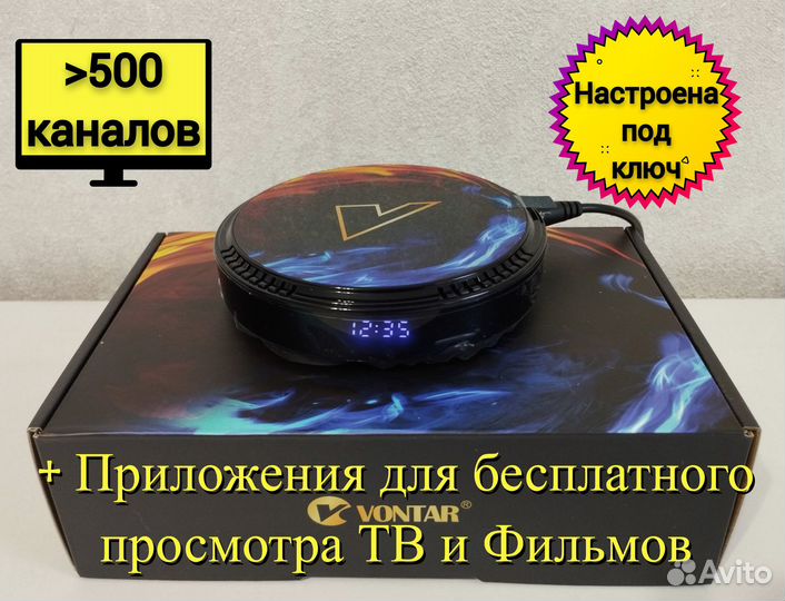 Настроенная Smart TV приставка Vontar H1