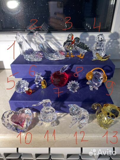 Фигурки статуетки swarovski kris