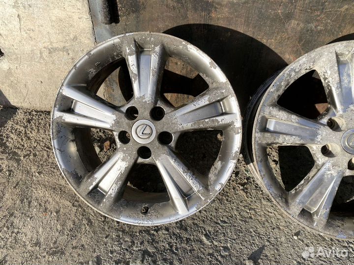 Диски литые оригинал Toyota Lexus R18 5x114.3 ET35