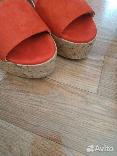 Босоножки и топ H&M