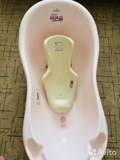 Ванночка для купания с горкой