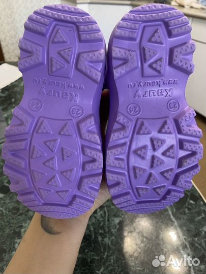 Сапоги из эва детские 23-24 новые