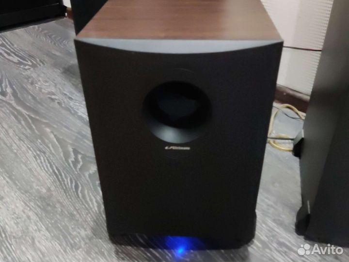 Активный сабвуфер Ultimate TR100WA Walnut