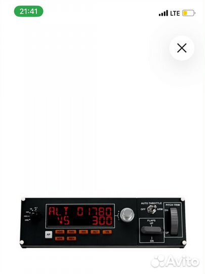 Панель управления Logitech Pro Flight