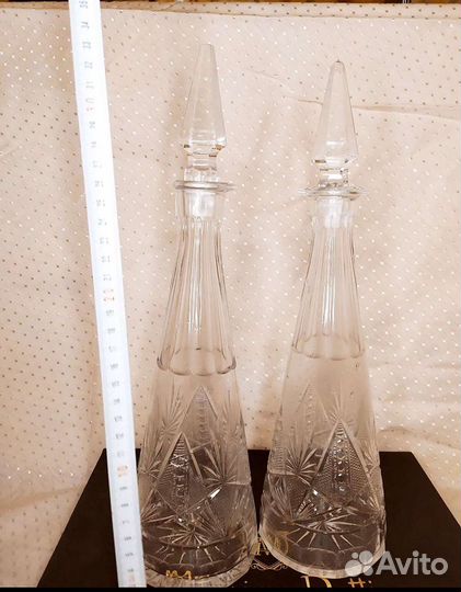 Хрустальный графин Конус