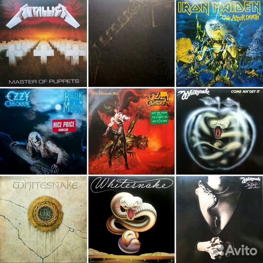 Виниловые пластинки зарубежного производства ч. 4