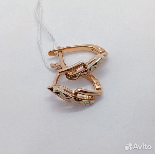 Серьги Золото