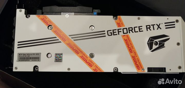 Colorful iGame GeForce RTX 3070 Ultra W OC 8 Гб