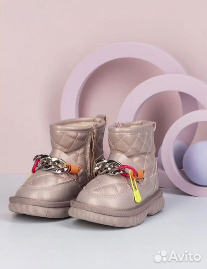 Угги для девочки р. 26 (16-16,5 см)