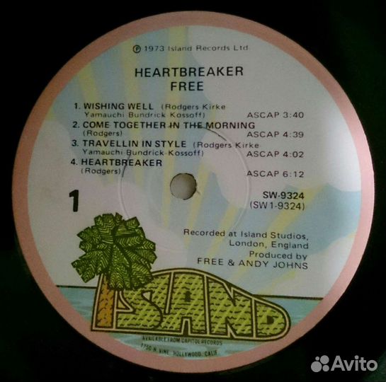 Led Zeppelin, Jethro Tull, Free, Sweet. 5LP