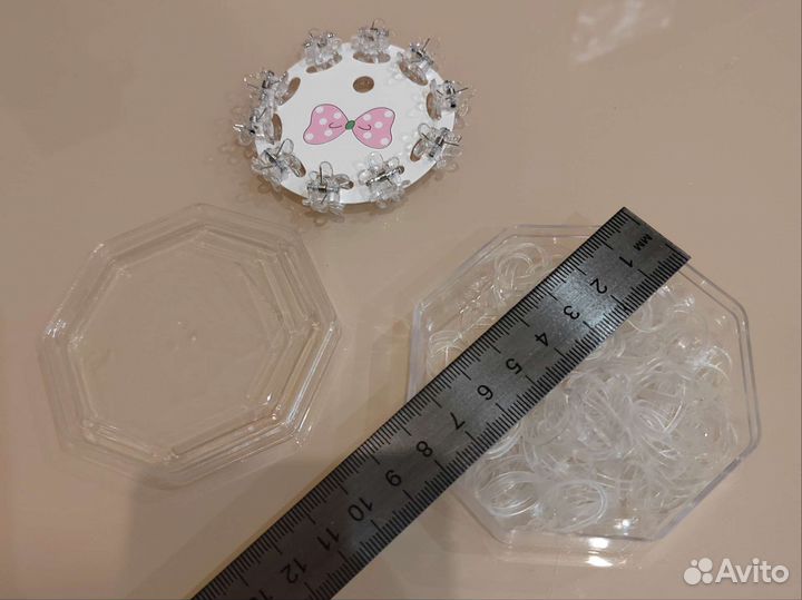 Силиконовые резинки для волос и крабики