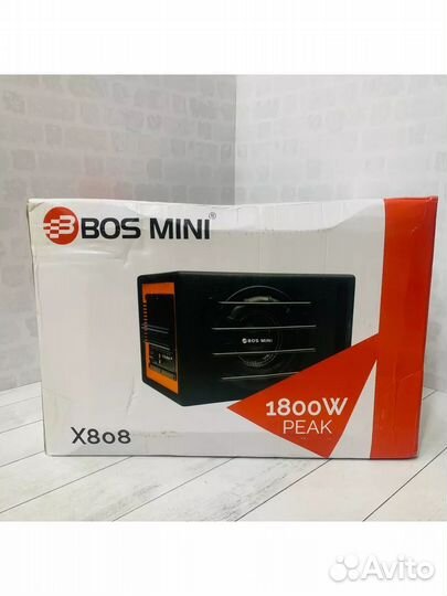 Сабвуфер активный 1800 Вт Bos-mini новый