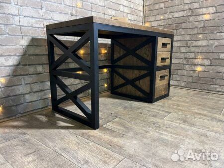 Письменный стол лофт loft table L-66