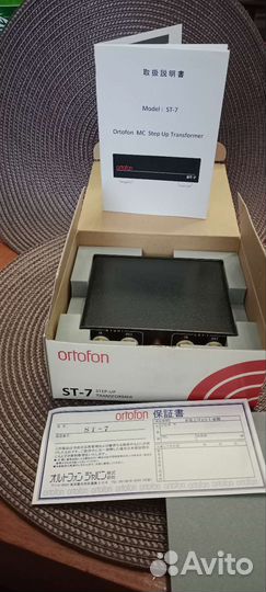 Ortofon ST-7 MC повышающий трансформатор