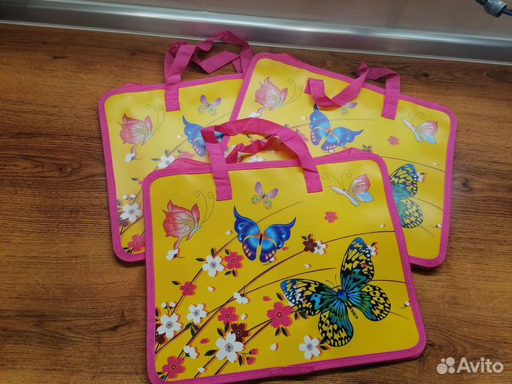 Папка для творчества А4 на молнии с ручками