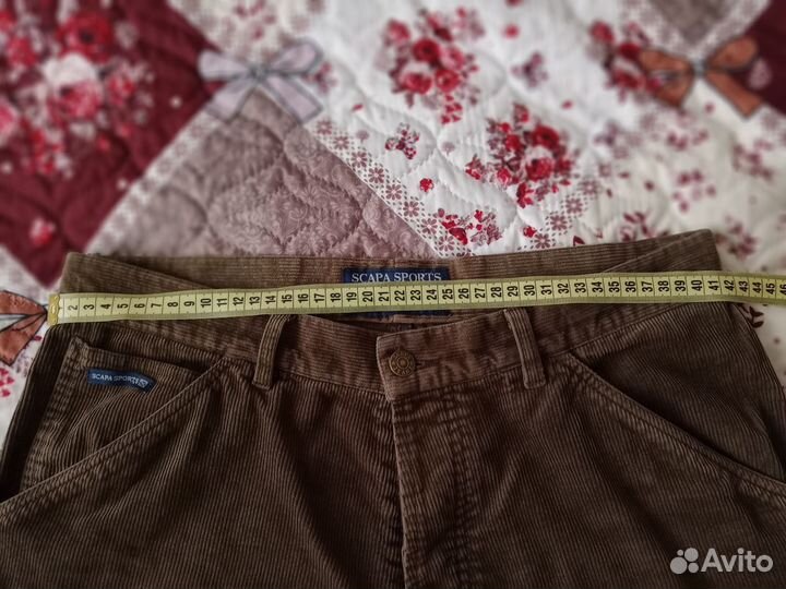 Вельветовые брюки