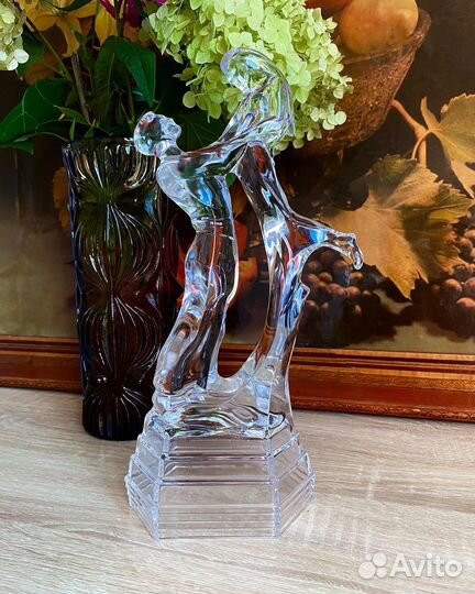 Статуэтка хрустальная, Италия. Винтаж