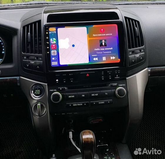 Toyota Land Cruiser 200 магнитола Android новая