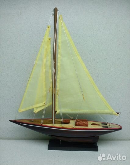 Яхта 34,7*29,9 морской сувенир подарок