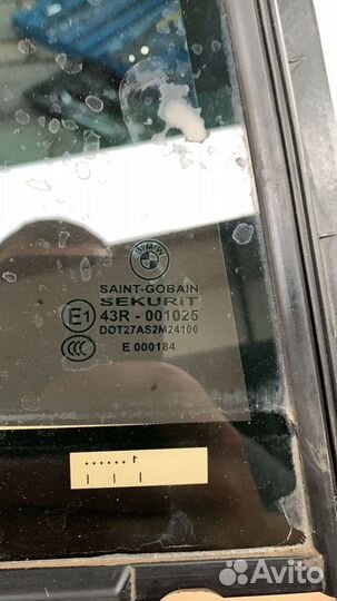 Боковое стекло двери неподвиж BMW 7 F01