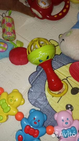 Игрушки погремушки пакетом