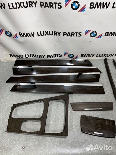 Декоративные планки в салоне. Bmw 7 F01 N63B44