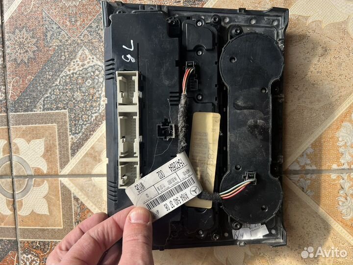 Блок управления климат-контролем mercedes GL x164