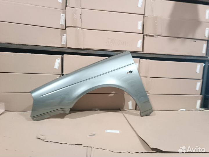 Крыло левое LADA Priora цвет средний серо-зеленый