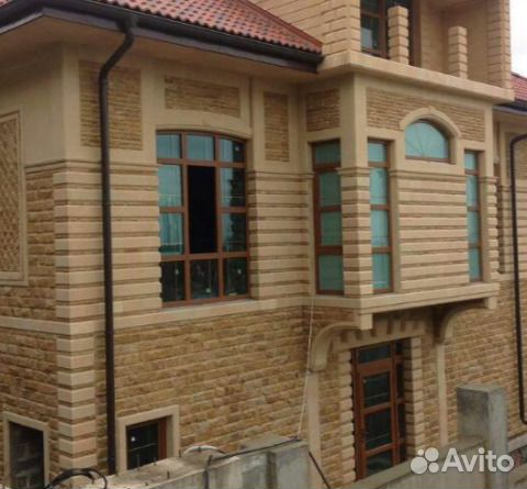 Облицовка дагестанским камнем