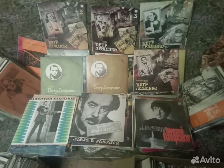 Виниловые пластинки СССР