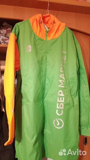 Терморюкзак Сбер, дождевик, футболка