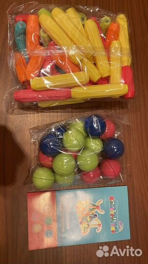 Магнитный конструктор 64 детали