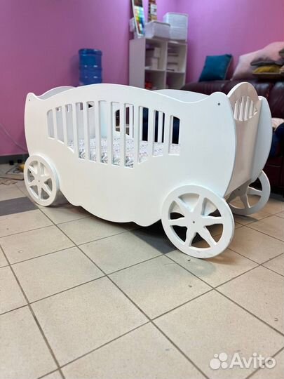 Кровать для новорожденных 120 60