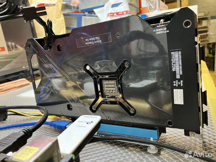 Видеокарта Asus ROG strix RX 6600 XT OC,б/у
